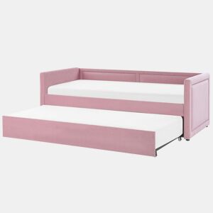 Cama gavetão Bombazine MIMIZAN 90 x 200 cm Rosa