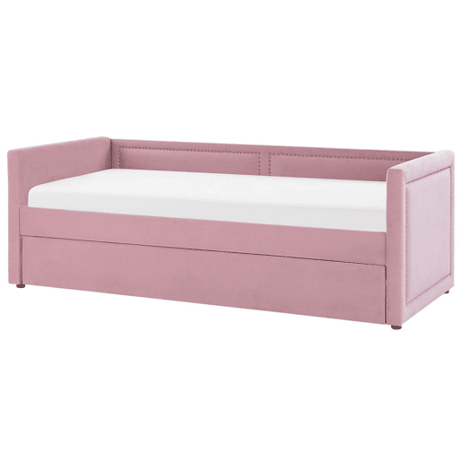 Cama gavetão Bombazine MIMIZAN 90 x 200 cm Rosa
