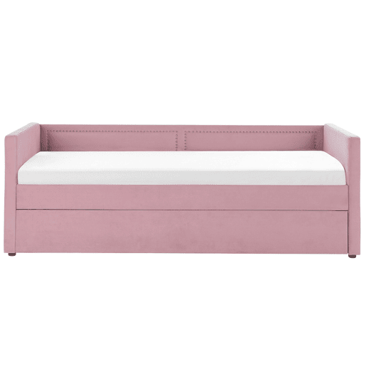 Cama gavetão Bombazine MIMIZAN 90 x 200 cm Rosa