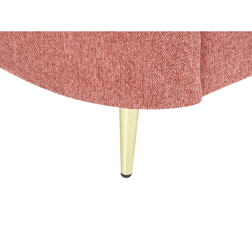 Sofá TROSA Tecido Rosa 3 lugares Sofá TROSA Tecido Rosa 3 lugares