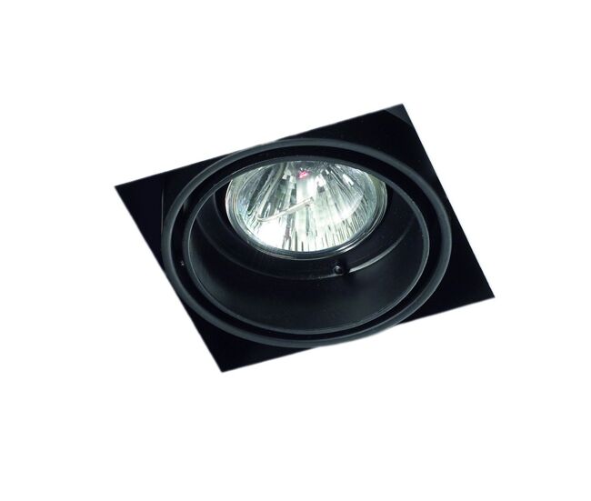 Leds c4 downlight multidir one led 107mm trimless 8w 58.1o negro ip23