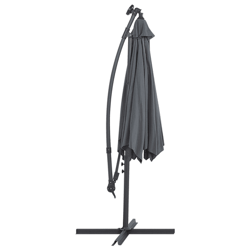 Guarda-sol sem abas LED 285 cm CORVAL Cinzento grafite Guarda-sol sem abas LED 285 cm CORVAL Cinzento grafite