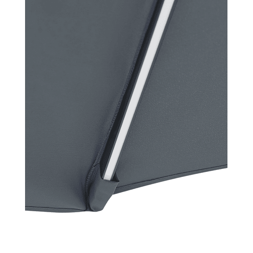 Guarda-sol sem abas LED 285 cm CORVAL Cinzento grafite Guarda-sol sem abas LED 285 cm CORVAL Cinzento grafite