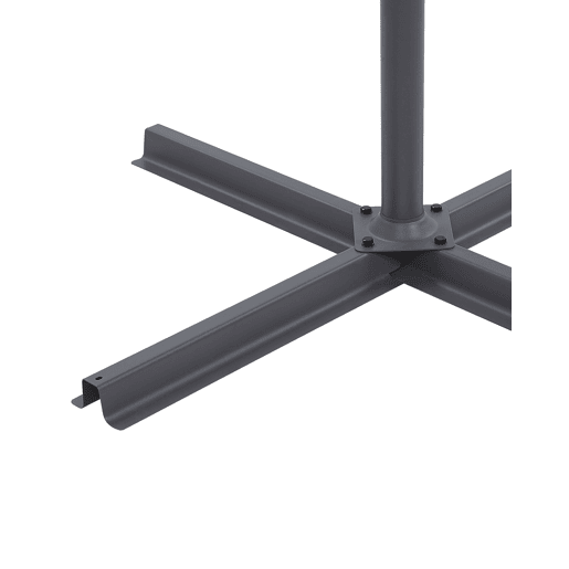 Guarda-sol sem abas LED 285 cm CORVAL Cinzento grafite Guarda-sol sem abas LED 285 cm CORVAL Cinzento grafite