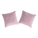 2 Fundas de almohada de algodón ZEYA B 65x65 2 Fundas de almohada de algodón ZEYA B 65x65 Malva