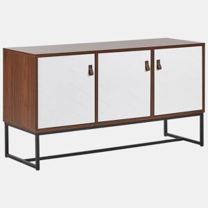 Armário NUEVA Castanho escuroBranco
