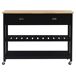 Beliani Carrito de cocina NAVARINO 120 Beliani Carrito de cocina NAVARINO 120 Negro