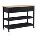 Beliani Carrito de cocina NAVARINO 120 Beliani Carrito de cocina NAVARINO 120 Negro