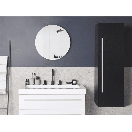 Móvel de casa de banho suspenso MATARO 40 cm Preto