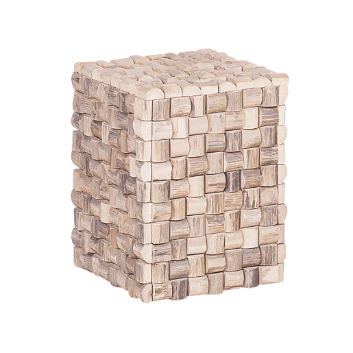 Mesa de apoio CAJEME Madeira de teca Castanho claro