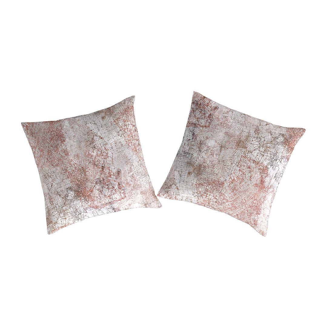 2 Fundas de almohada 100% algodón percal OBA