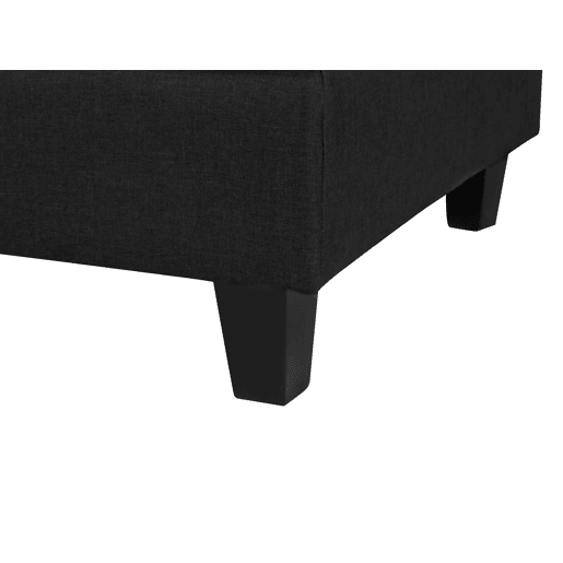 Poltrona modular FEVIK Tecido Preto Poltrona modular FEVIK Tecido Preto