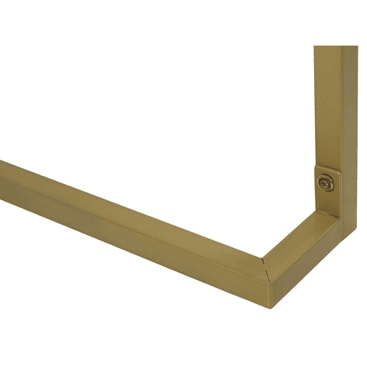 Consola Secretária WESTPORT BrancoDourado 115 cm 50 cm com arrumação