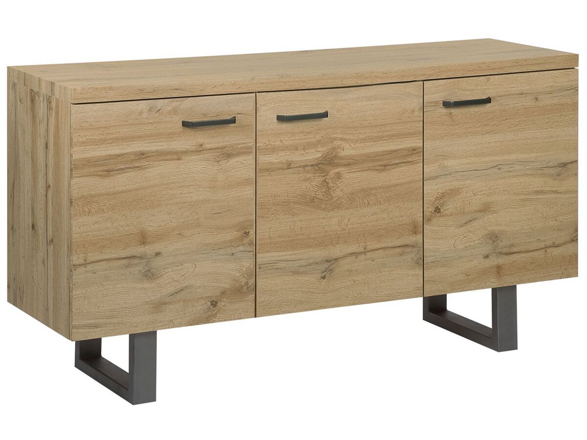Beliani Aparador TIMBER 140 Madera