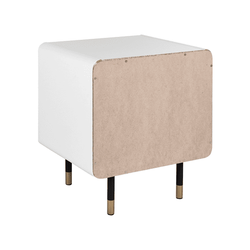Mesa de cabeceira com gaveta RIFLE Branco
