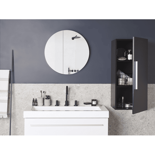 Móvel de casa de banho suspenso BILBAO 40 cm Preto