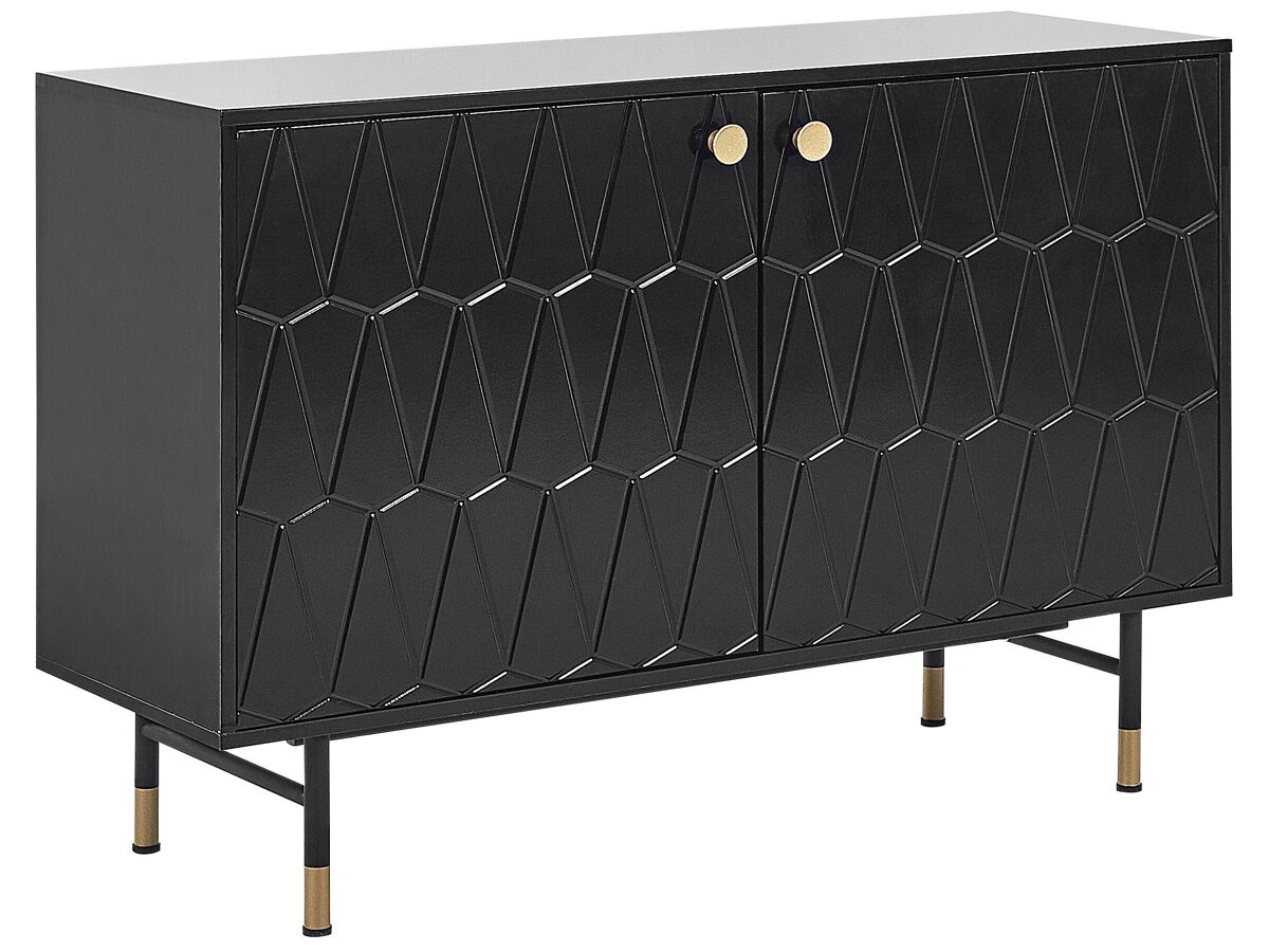 Beliani Aparador ADANTE 120 Negro