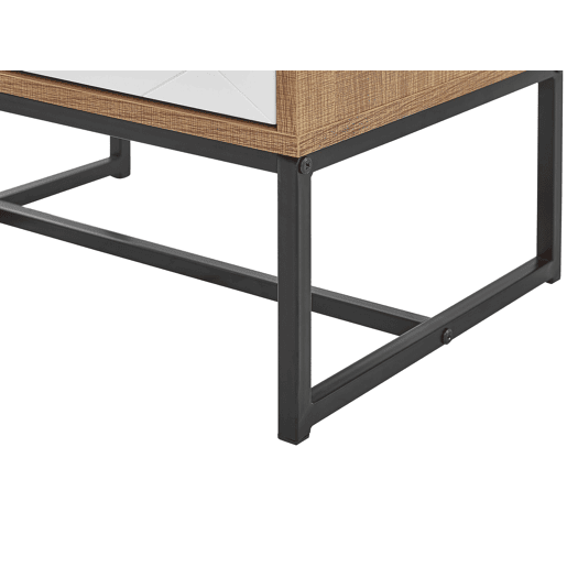 Cómoda 3 gavetas NUEVA Castanho claroBranco