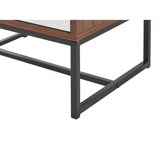 Cómoda 3 gavetas NUEVA Castanho escuroBranco
