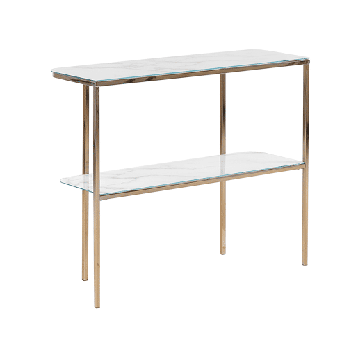 Consola CALVERT Vidro de segurança (temperado) Dourado