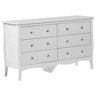 Cómoda 6 gavetas WINCHESTER Branco