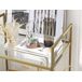Beliani Carrito de cocina VENETA Beliani Carrito de cocina VENETA Dorado
