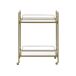 Beliani Carrito de cocina VENETA Beliani Carrito de cocina VENETA Dorado