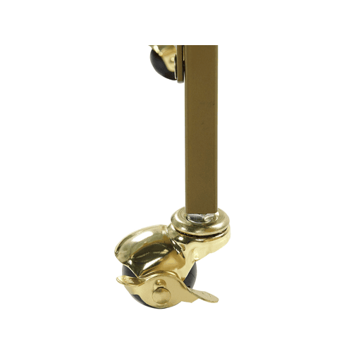 Carrinho de cozinha VENETA Metal Dourado
