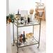 Beliani Carrito de cocina VENETA Beliani Carrito de cocina VENETA Dorado