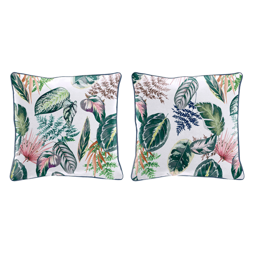 2 Capas de almofada 100% algodão TROPALM