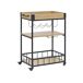 Beliani Carrito de cocina HULLET Beliani Carrito de cocina HULLET Marrón