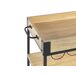 Beliani Carrito de cocina HULLET Beliani Carrito de cocina HULLET Marrón