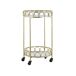 Beliani Carrito de cocina SHAFTER 48 Beliani Carrito de cocina SHAFTER 48 Blanco/ Beige