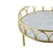 Beliani Carrito de cocina SHAFTER 48 Beliani Carrito de cocina SHAFTER 48 Blanco/ Beige