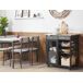 Beliani Carrito de cocina BOVES 76 Beliani Carrito de cocina BOVES 76 Negro