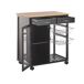 Beliani Carrito de cocina BOVES 76 Beliani Carrito de cocina BOVES 76 Negro