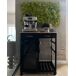Beliani Carrito de cocina BOVES 76 Beliani Carrito de cocina BOVES 76 Negro