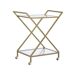 Beliani Carrito de cocina IVERA 78 Beliani Carrito de cocina IVERA 78 Transparente