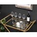 Beliani Carrito de cocina IVERA 78 Beliani Carrito de cocina IVERA 78 Transparente