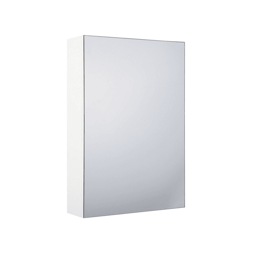 Móvel de casa de banho suspenso com espelho PRIMAVERA 40 cm 60 cm Branco