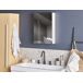 Beliani Mueble de baño con espejo PRIMAVERA Beliani Mueble de baño con espejo PRIMAVERA Blanco