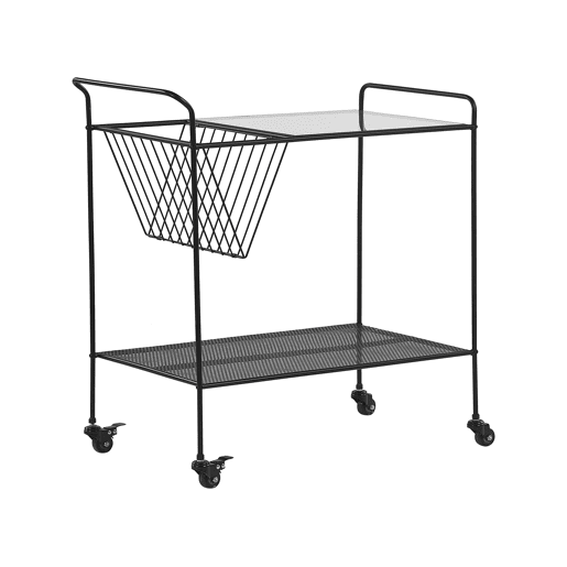 Carrinho de cozinha ALAMO Metal Preto