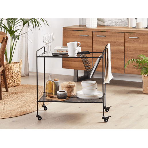 Carrinho de cozinha ALAMO Metal Preto