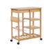 Beliani Carrito de cocina MORINO Beliani Carrito de cocina MORINO Marrón