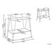 Beliani Carrito de cocina NOTI Beliani Carrito de cocina NOTI Dorado