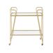 Beliani Carrito de cocina NOTI Beliani Carrito de cocina NOTI Dorado