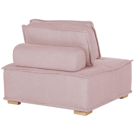 Poltrona modular TIBRO Tecido Rosa