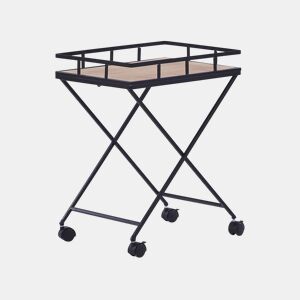 Carrinho de cozinha LEOTI Metal Preto