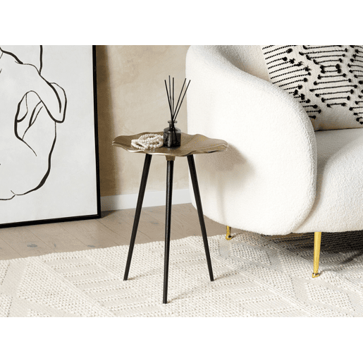 Mesa de apoio PUDUR Metal Dourado