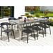 Beliani Silla de comedor GUBBIO Beliani Silla de comedor GUBBIO Gris